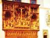 Osnabr�ck, St. Johannis-Kirche, uit hout gesneden retabel