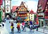 Op de fiets door Rothemburg ob der Tauber