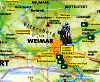 Weimar met omgeving