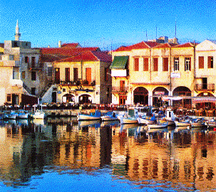 Rethimno haven