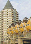 Rotterdam, kubuswoningen van Piet Blom