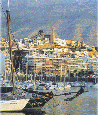 Altea vlak bij Benidorm