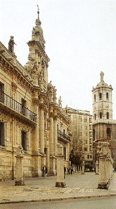 Valladolid. Universiteit en kathedraal